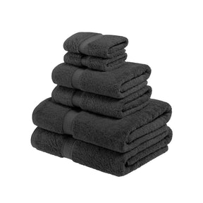 Madison Egyptian Cotton Pile Plush Heavyweight 6 Piece Towel Set - Towel Set by Superior