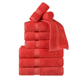 Madison Egyptian Cotton Pile Plush Heavyweight 9 Piece Towel Set - Towel Set by Superior