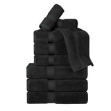 Madison Egyptian Cotton Pile Plush Heavyweight 9 Piece Towel Set - Towel Set by Superior