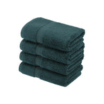 Madison Egyptian Cotton Pile Plush Heavyweight Hand Towel Set of 4 - Hand Towel Set by Superior