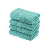 Madison Egyptian Cotton Pile Plush Heavyweight Hand Towel Set of 4 - Hand Towel Set by Superior