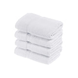 Madison Egyptian Cotton Pile Plush Heavyweight Hand Towel Set of 4 - Hand Towel Set by Superior