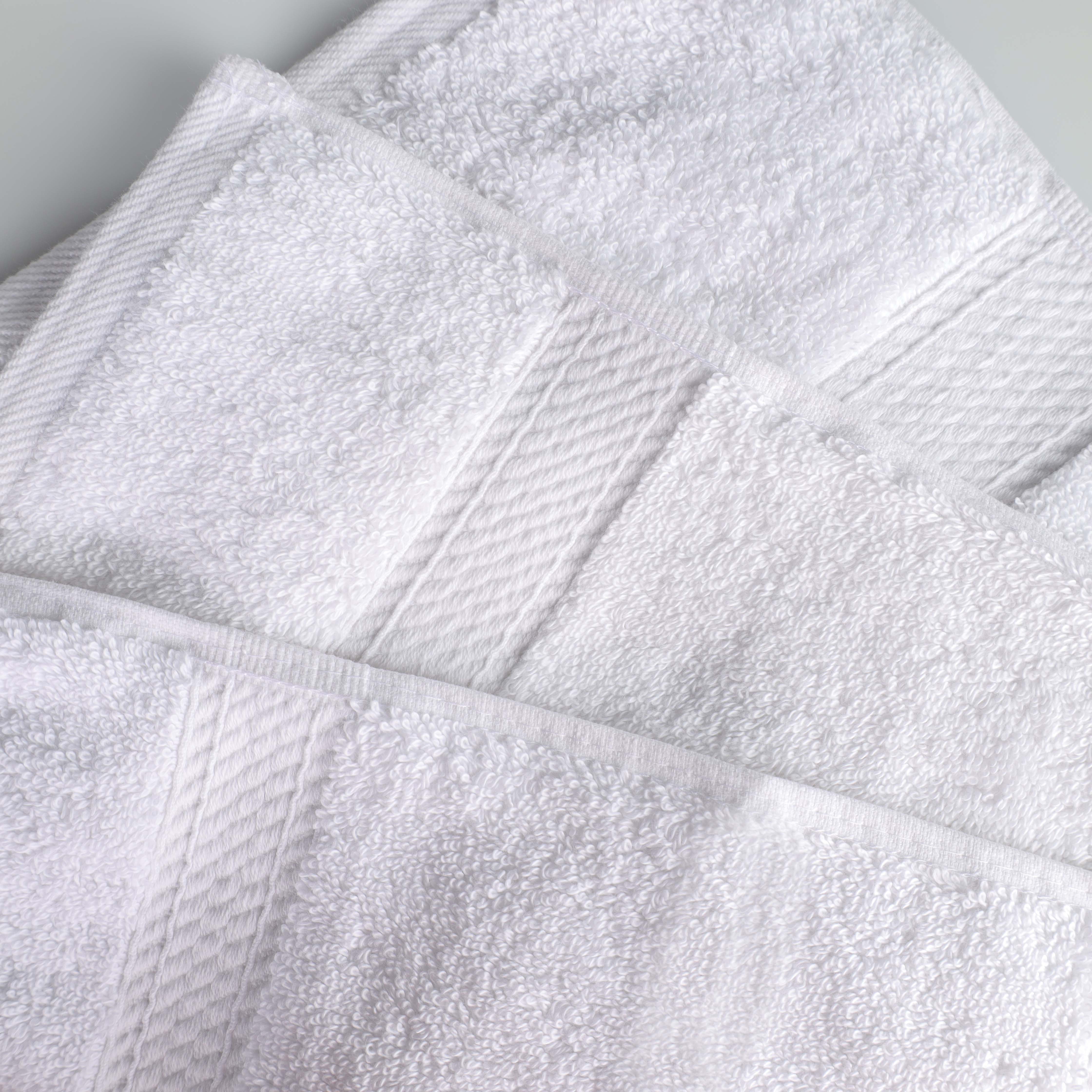 Madison Egyptian Cotton Pile Plush Heavyweight Hand Towel Set of 4 - Hand Towel Set by Superior