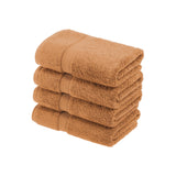 Madison Egyptian Cotton Pile Plush Heavyweight Hand Towel Set of 4 - Hand Towel Set by Superior