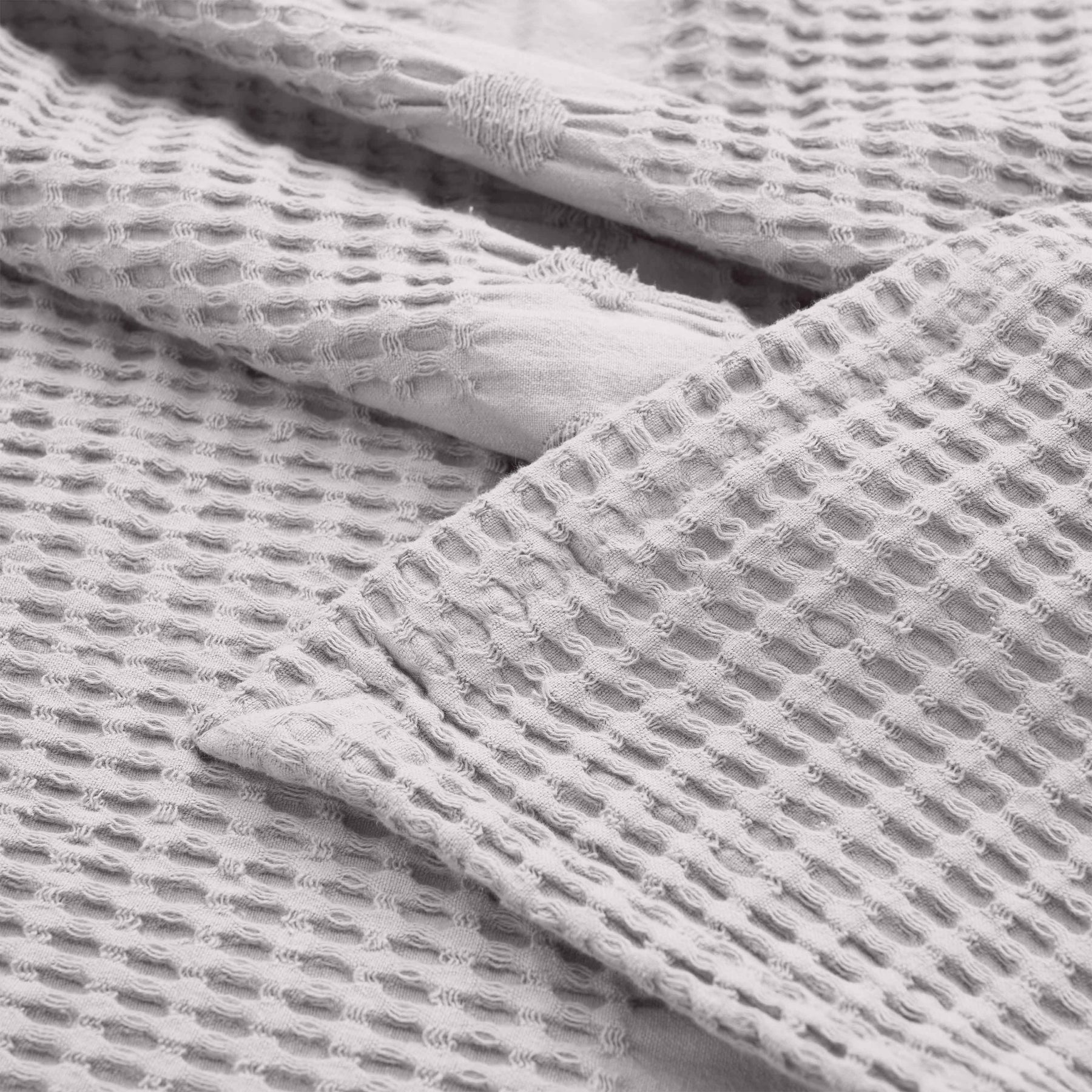 Mai Waffle Weave Honeycomb Soft Textured Cotton Blanket - Blanket by Superior