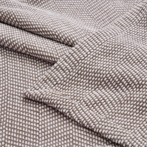 Maya Chenille Herringbone Soft Textured Medium Weight Cotton Blanket - Blanket by Superior