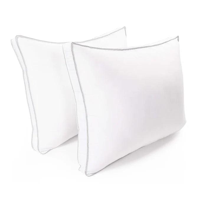 Medium Density Down Alternative Gusset Pillows, Set of 2 and 4 - Pillow Set by Superior