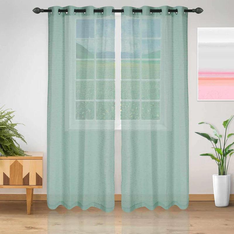 Meteorite Textured Grommet Sheer Curtain Panel Set of 2 - Sheer Curtains by Superior