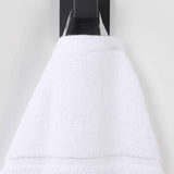 Mile Smart Twist Cotton Solid Thick Border Bath Towels, Set of 2 - Bath Towel by Superior