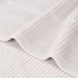 Milo Smart Twist Cotton Medium Weight Solid Ribbed 9 Piece Towel Set - Towel Set by Superior