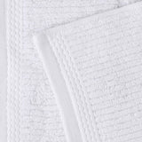 Milo Smart Twist Cotton Solid Ribbed Bath Sheets, Set of 2 - Bath Sheet by Superior