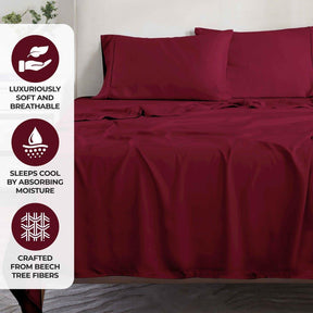 Modal from Beechwood 300 Thread Count Solid 2 Piece Pillowcase Set - Pillowcases by Superior