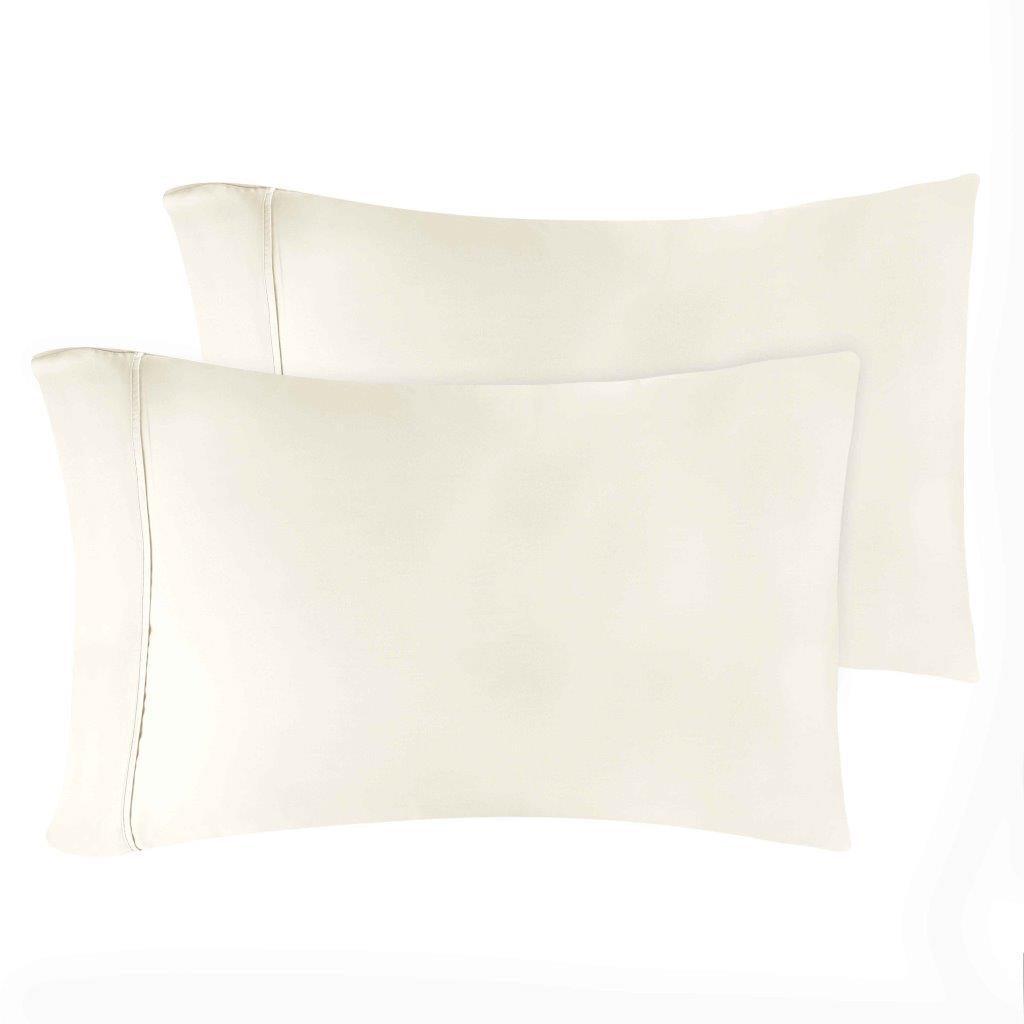 Modal From Beechwood 400 Thread Count Cooling Solid Pillowcase Set - Pillowcases by Superior