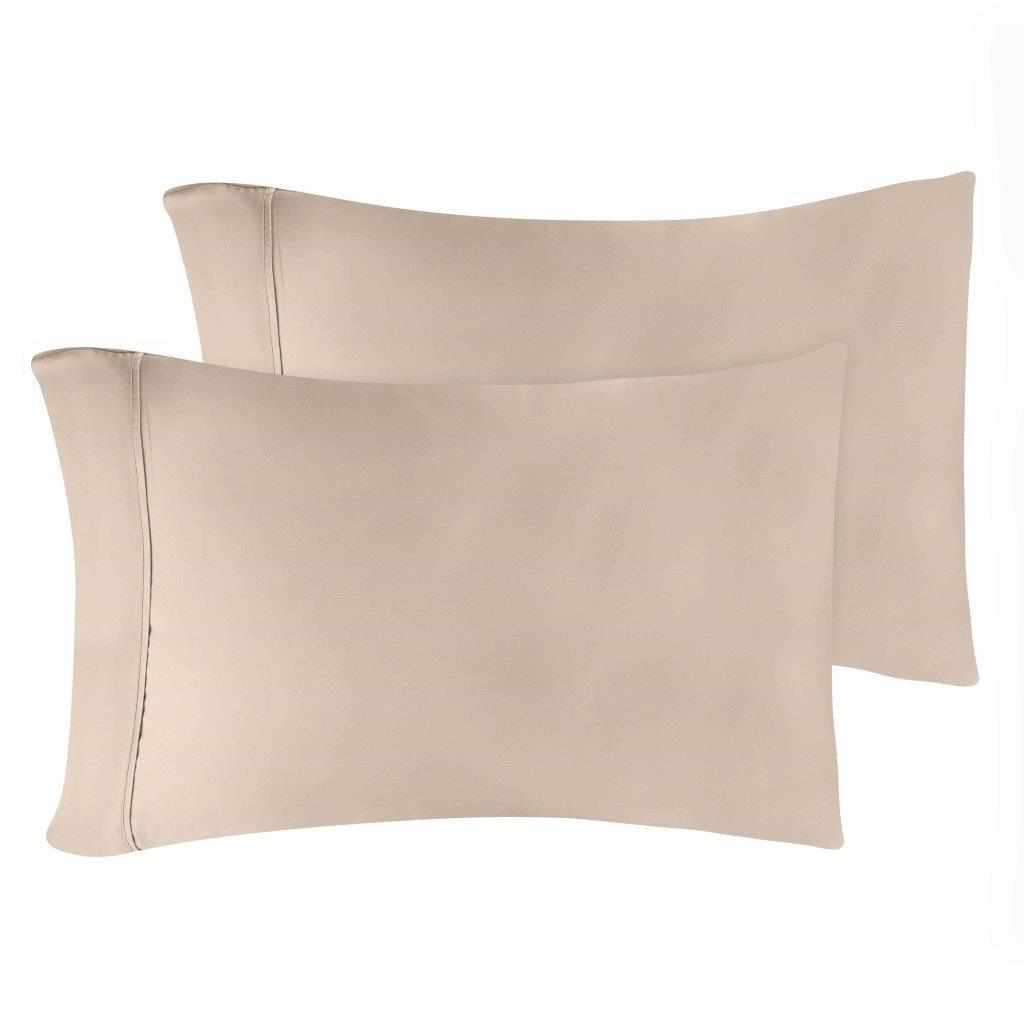 Modal From Beechwood 400 Thread Count Cooling Solid Pillowcase Set - Pillowcases by Superior