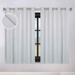 Modern Shimmer Washable Room Darkening Blackout Curtains, Set of 2 - Blackout Curtains by Superior