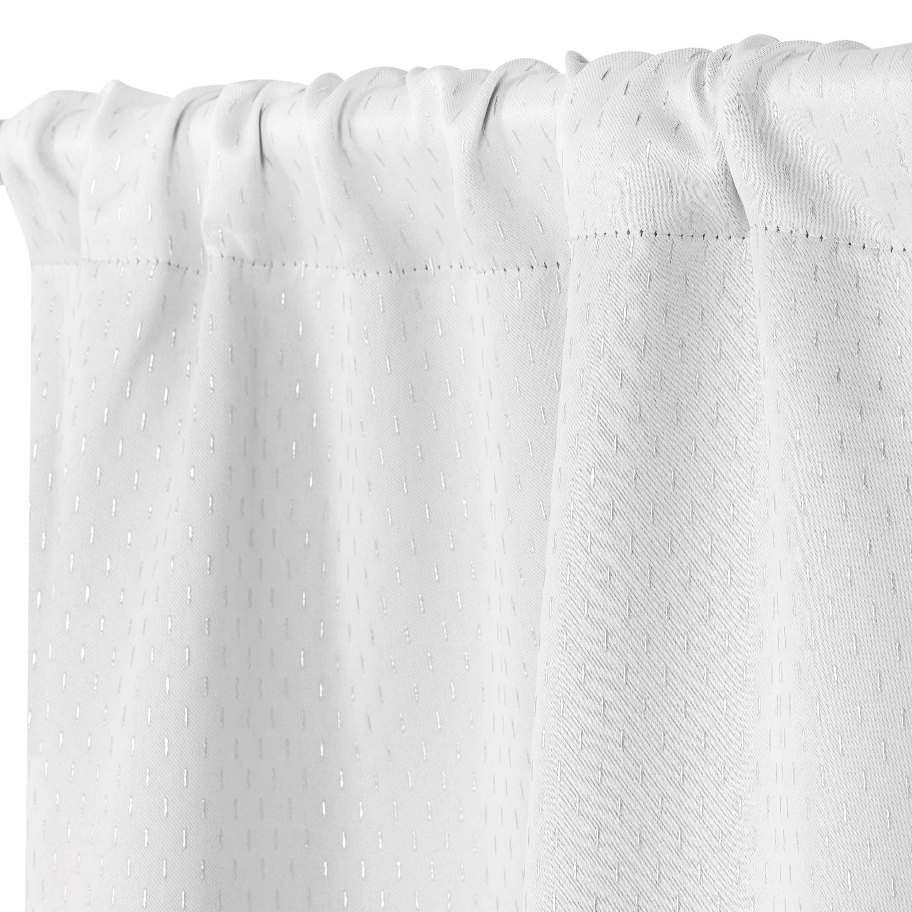 Modern Shimmer Washable Room Darkening Blackout Curtains, Set of 2 - Blackout Curtains by Superior