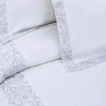 Moon Lawn Embroidered Cotton Duvet Cover Set - Duvet Cover Set by Superior