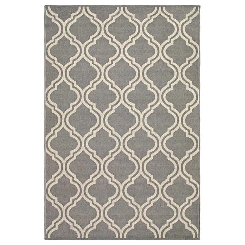 Moroccan Double Trellis Geometric Indoor Area Rugs Or Runner Rug - Rugs by Superior