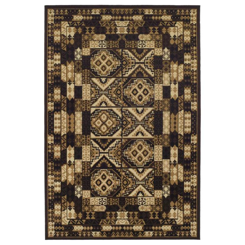 Mosaic Tribal Geometric Indoor Large Area Rugs or Runner Rug - Rugs by Superior