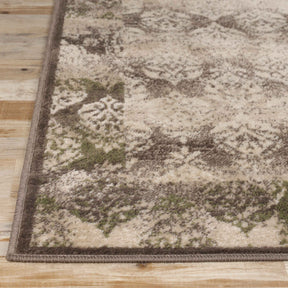 Mystique Distressed Damask Indoor Area Rug Or Runner Rug - Rugs by Superior