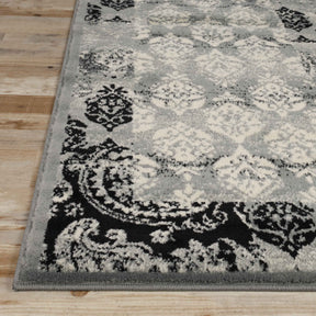 Mystique Distressed Damask Indoor Area Rug Or Runner Rug - Rugs by Superior