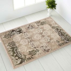 Mystique Distressed Damask Indoor Area Rug Or Runner Rug - Rugs by Superior