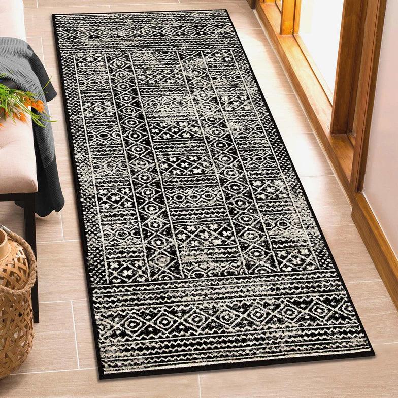 Navajo Aztec Geometric Indoor Area Rugs or Runner Rug - Rugs by Superior