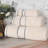 Niles Egyptian Giza Cotton Plush Heavyweight Soft 3 Piece Towel Set - Towel Set by Superior