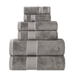 Niles Egyptian Giza Cotton Plush Heavyweight Soft 6 Piece Towel Set - Towel Set by Superior