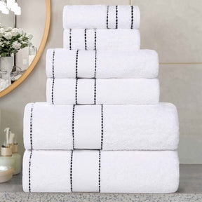 Niles Egyptian Giza Cotton Plush Heavyweight Soft 6 Piece Towel Set - Towel Set by Superior