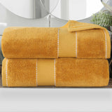 Niles Egyptian Giza Cotton Plush Thick Absorbent Bath Sheet Set of 2 - Bath Sheet by Superior