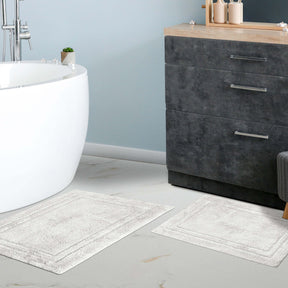 Non-Slip Washable Cotton 2 Piece Bath Rug Set - Bath Rugs by Superior