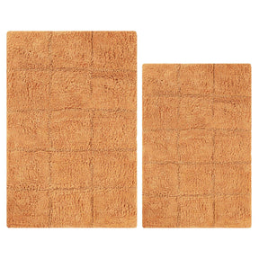 Non-Slip Washable Cotton 2 Piece Bath Rug Set - Bath Rugs by Superior