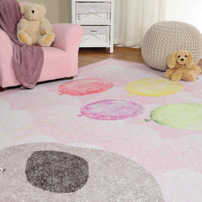 Nursery Elephant Anti-Skid Backing Indoor Area Rug - Rugs by Superior