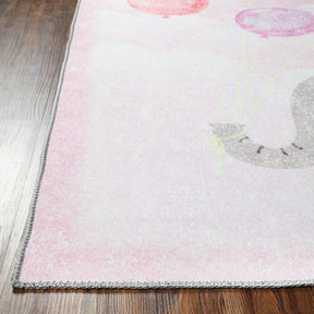 Nursery Elephant Anti-Skid Backing Indoor Area Rug - Rugs by Superior