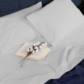 Organic Cotton 300 Thread Count Percale Extra Deep Pocket Sheet Set - Sheet Set by Superior