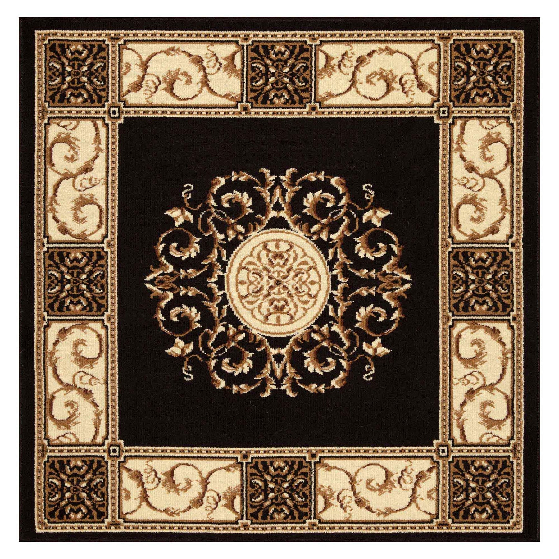 Oversized Medallion Modern Bohemian Indoor Area Rug or Runner Rug - Rugs by Superior