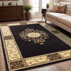 Oversized Medallion Modern Bohemian Indoor Area Rug or Runner Rug - Rugs by Superior