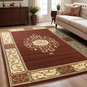 Oversized Medallion Modern Bohemian Indoor Area Rug or Runner Rug - Rugs by Superior