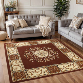 Oversized Medallion Modern Bohemian Indoor Area Rug or Runner Rug - Rugs by Superior