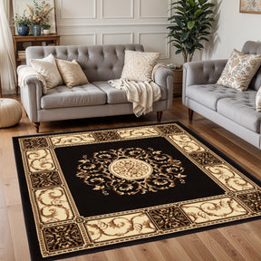 Oversized Medallion Modern Bohemian Indoor Area Rug or Runner Rug - Rugs by Superior