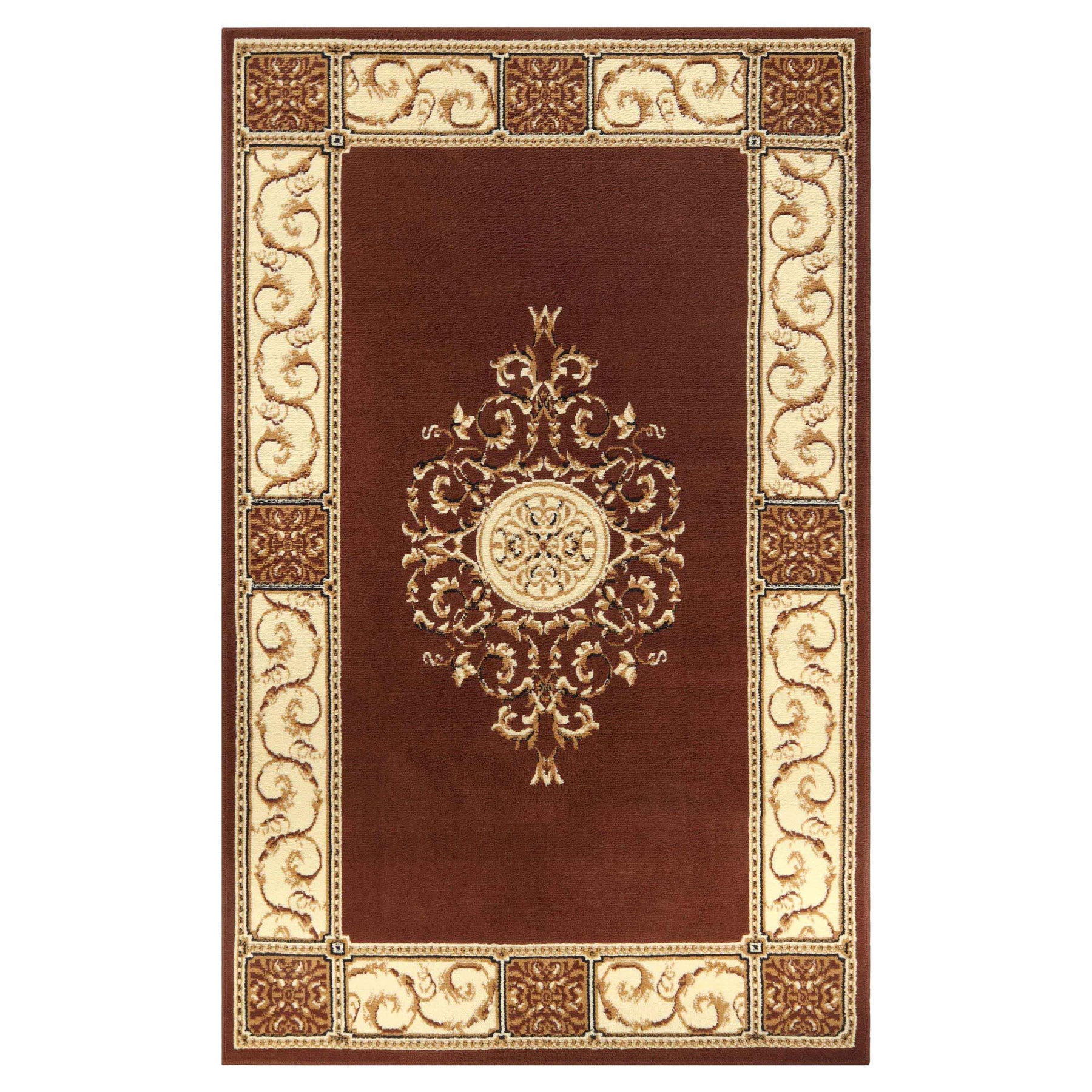 Oversized Medallion Modern Bohemian Indoor Area Rug or Runner Rug - Rugs by Superior