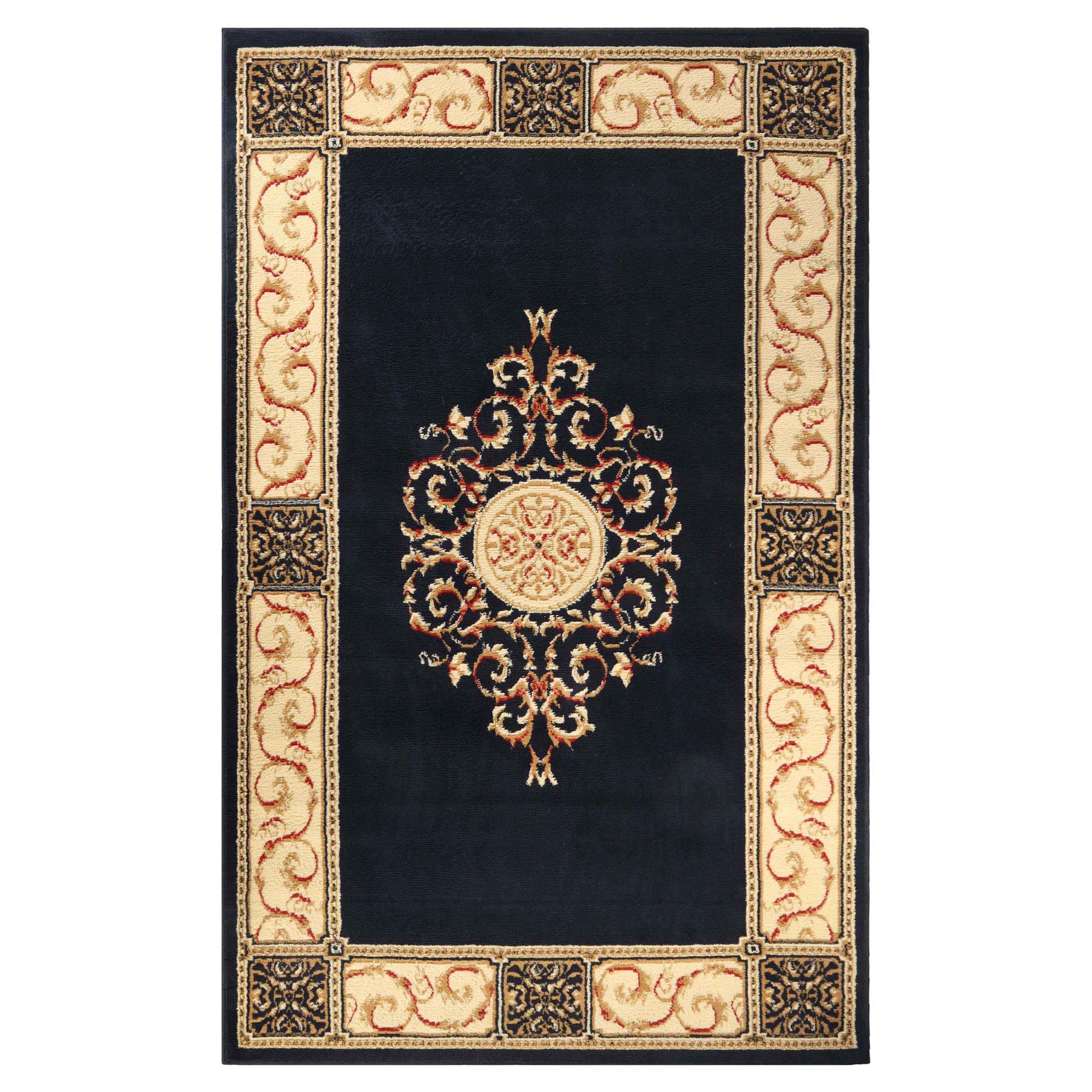 Oversized Medallion Modern Bohemian Indoor Area Rug or Runner Rug - Rugs by Superior