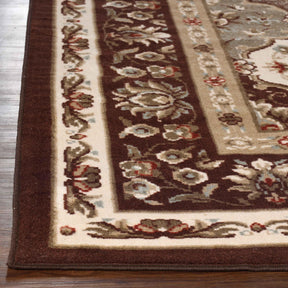 Palmyra Traditional Floral Medallion Indoor Area Rug Or Runner Rug - Rugs by Superior