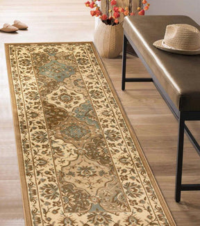 Palmyra Traditional Floral Medallion Indoor Area Rug Or Runner Rug - Rugs by Superior