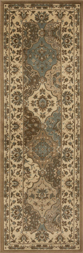 Palmyra Traditional Floral Medallion Indoor Area Rug Or Runner Rug - Rugs by Superior