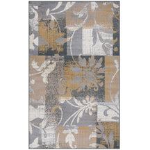 Pastiche Contemporary Floral Patchwork Indoor Area Rug or Runner - Rugs by Superior