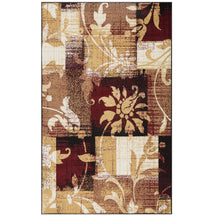 Pastiche Contemporary Floral Patchwork Indoor Area Rug or Runner - Rugs by Superior