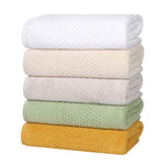 Playa Zero Twist Cotton Solid Waffle Textured 12 Piece Towel Set - Towel Set by Superior