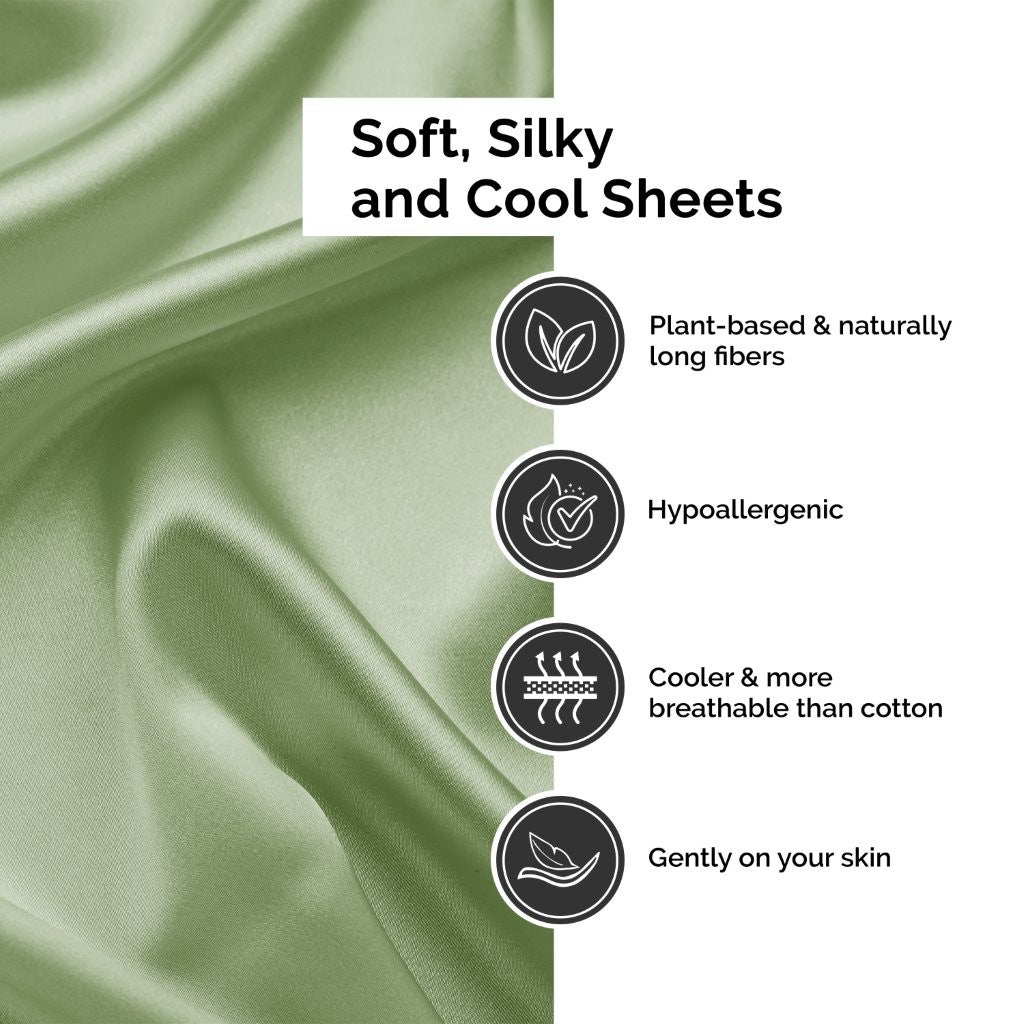 Rayon From Bamboo 300 Thread Count Solid Deep Pocket Sheet Set - Sheet Set by Superior